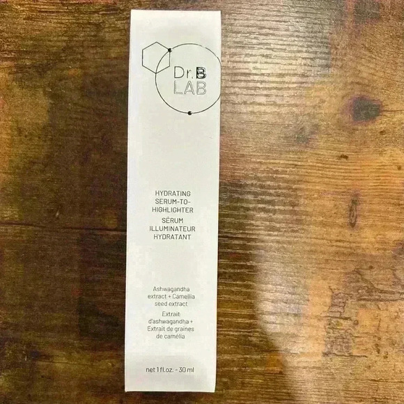 NWT Dr Brandt B Lab Hydrating Serum-To-Highlighter Brightening Face Moisturizer - Picture 1 of 6